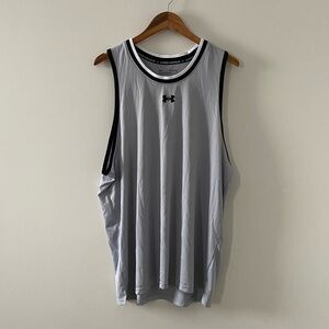 Under Armour Gray Mesh Activewear Tank